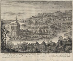 Monjardin (State 1) by Wenceslaus Hollar